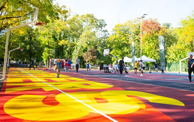 Inauguration des terrains de Basket 3×3 à Poitiers : un espace de sport pour tous !